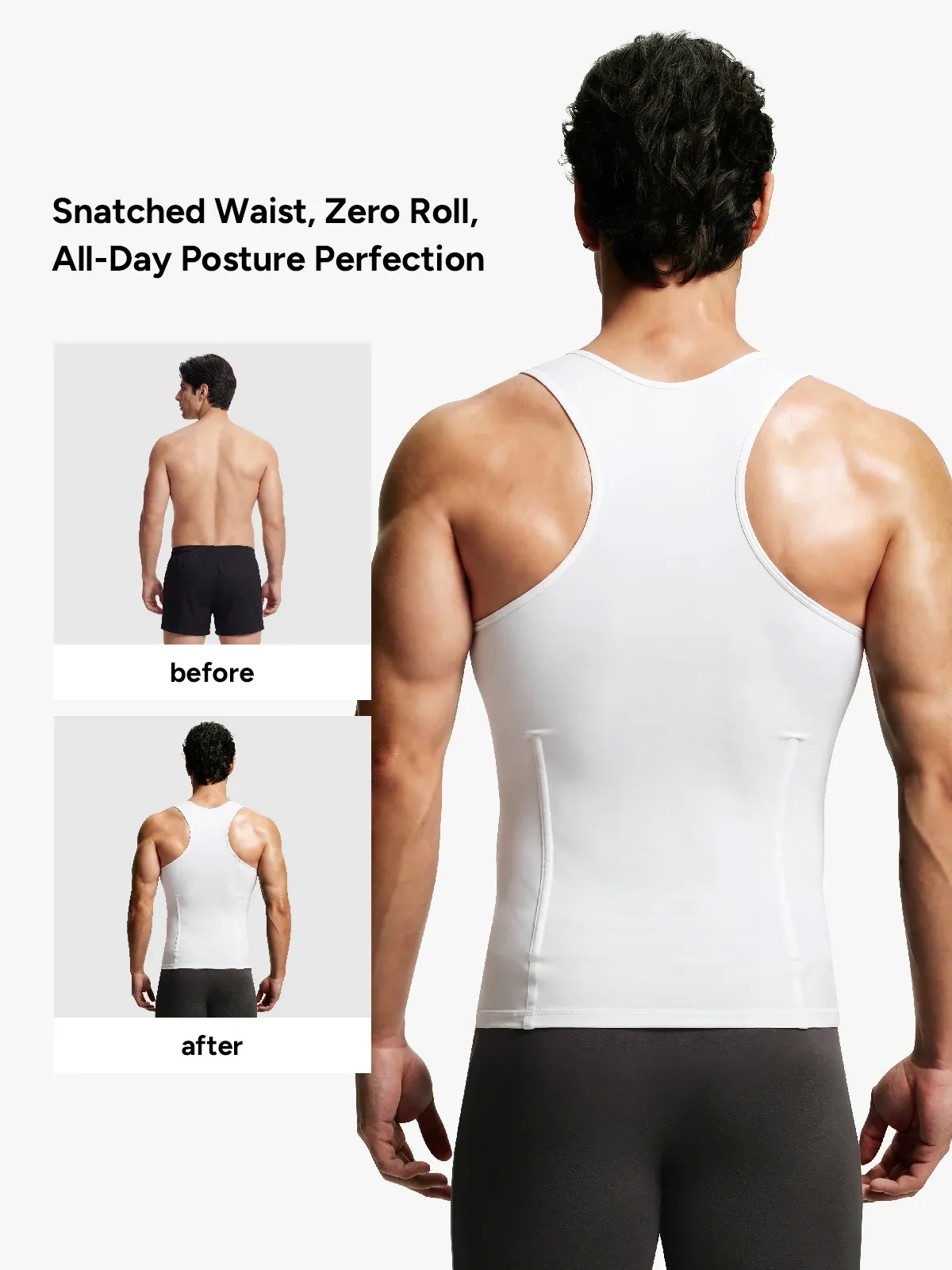 Men's Belly Compression Tank Top