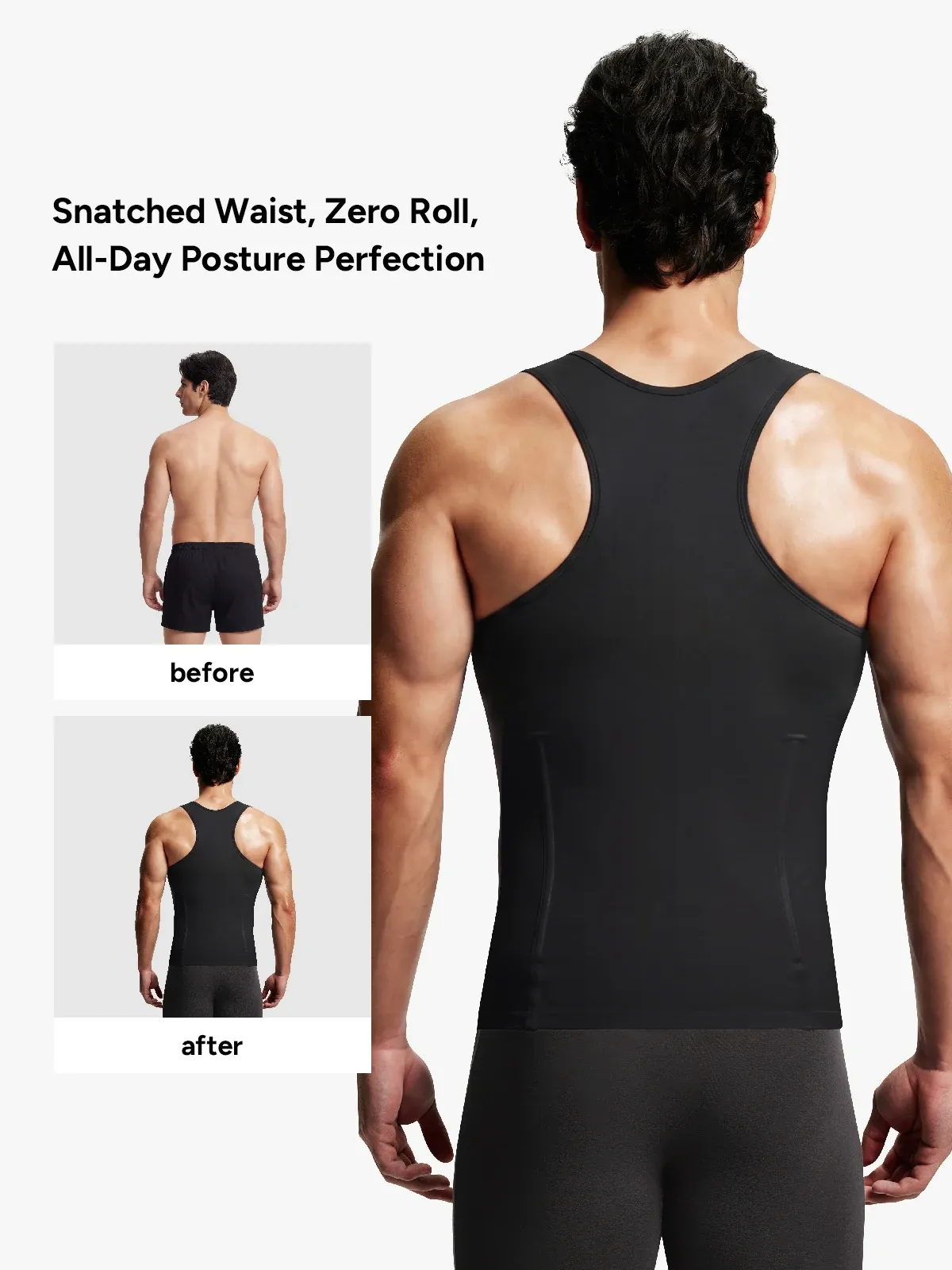 Men's Belly Compression Tank Top