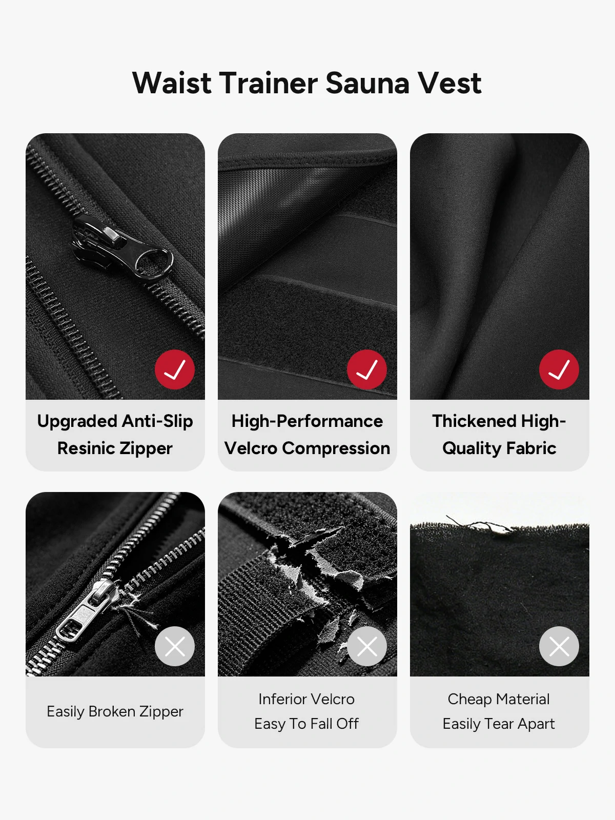 Men's Double Tummy Control Workout Tank Top