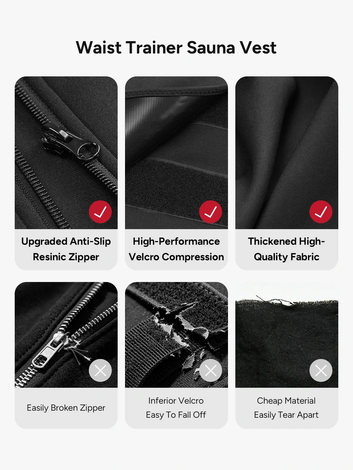 Men's Double Tummy Control Workout Tank Top