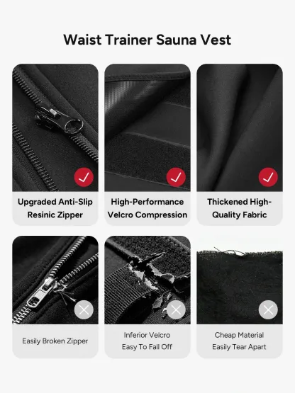 Men's Double Tummy Control Workout Tank Top