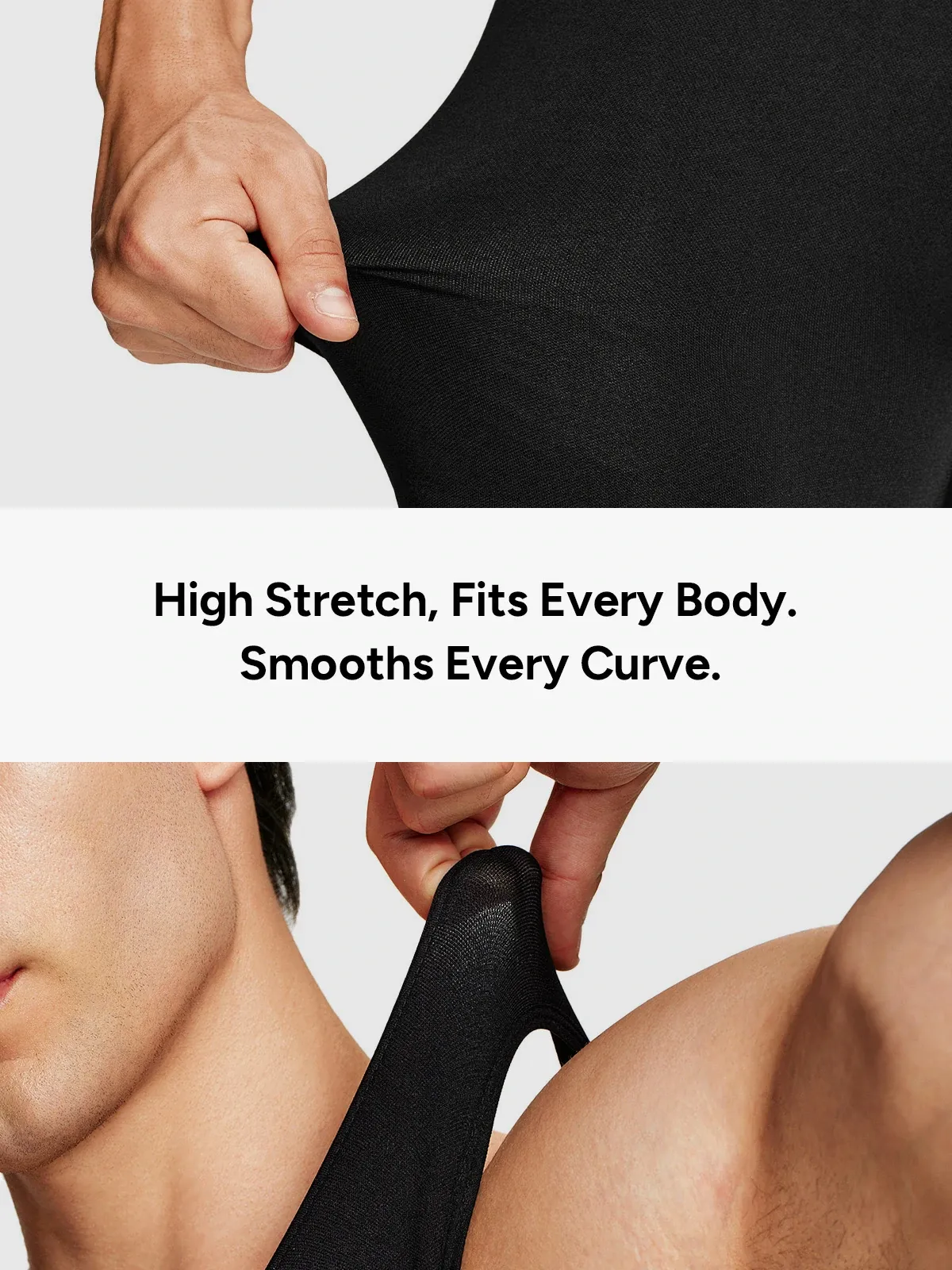 Seamless Comfort Crotch Opening  Full Body Shaper Bodysuit