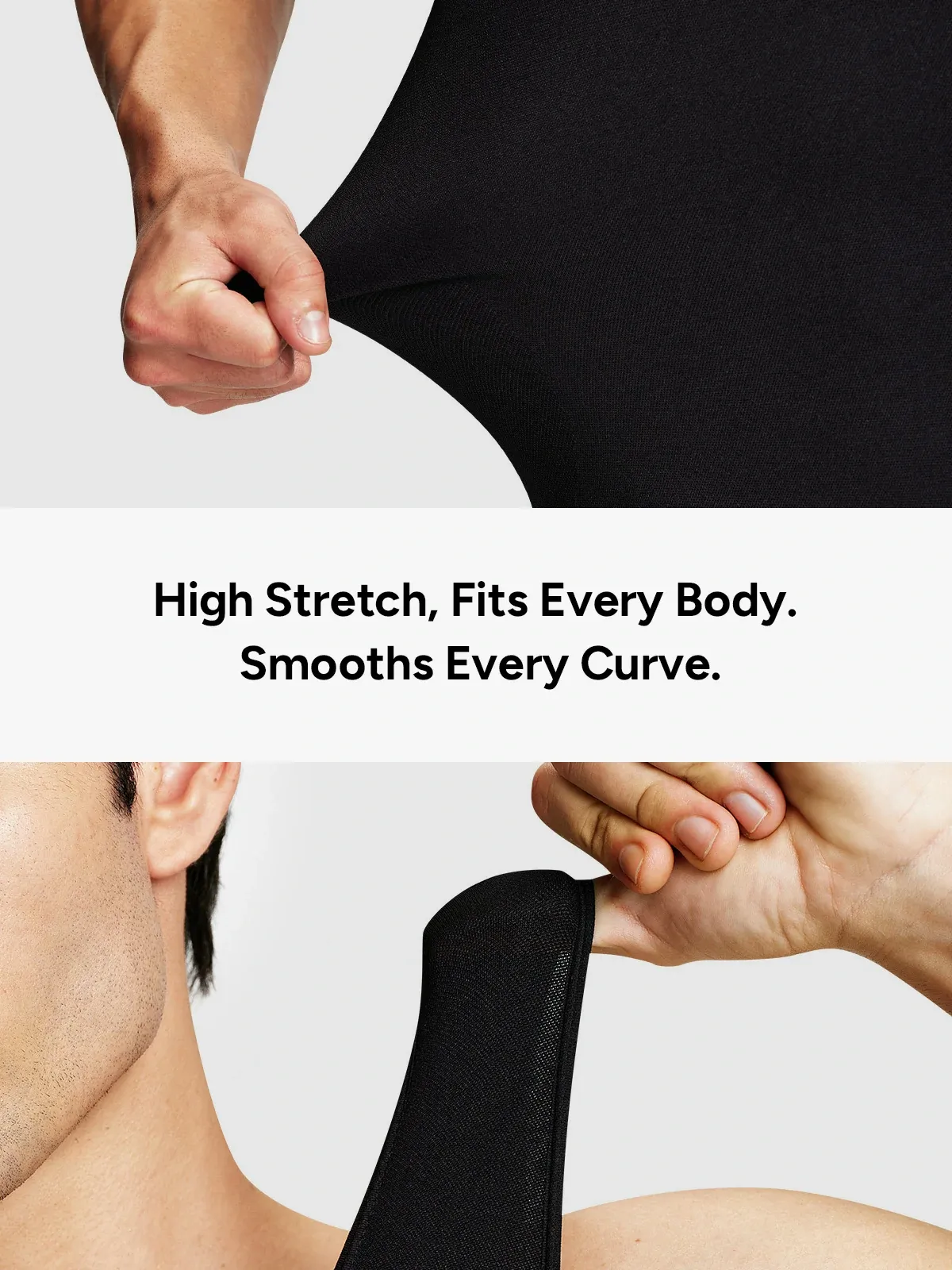 Men's Seamless Crotch Opening Bodysuit 