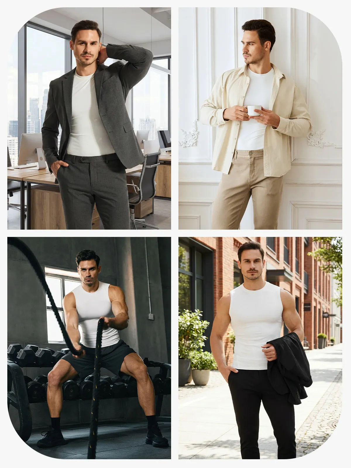 Breathable Confort Tank Top for Men