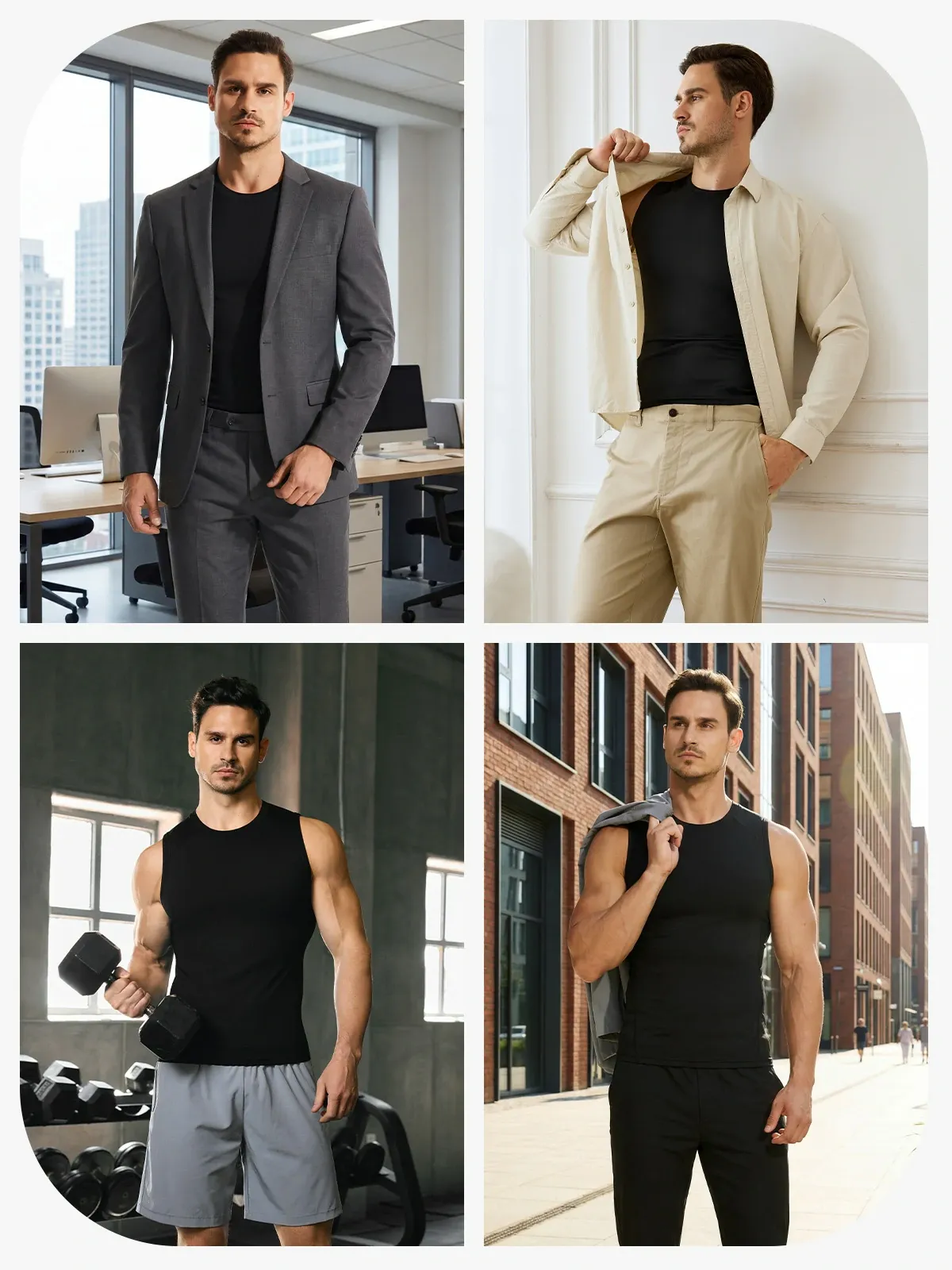 Breathable Confort Tank Top for Men