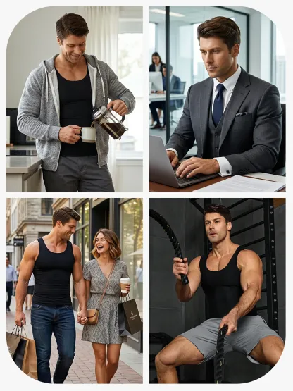 U Neck Breathable Tank Top