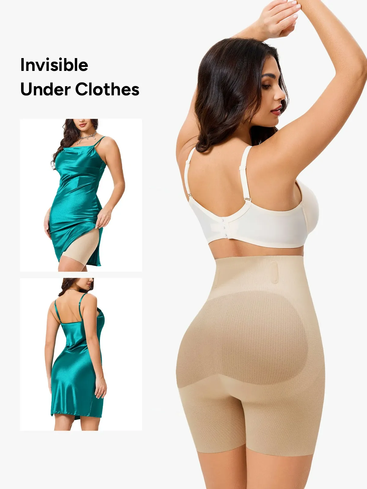 Seamless High Waisted Butt Lifting Shorts