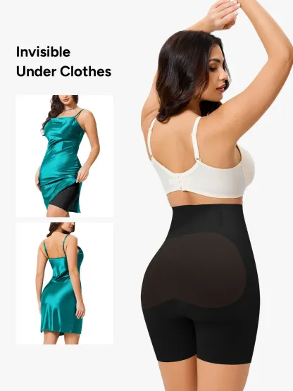 Seamless High Waisted Butt Lifting Shorts