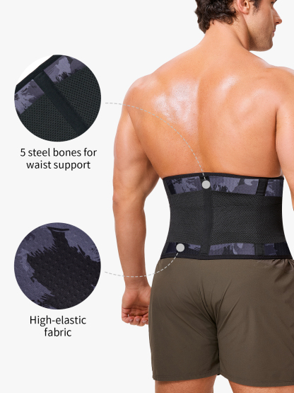 Steel Boning Velcro Workout Waist Traner