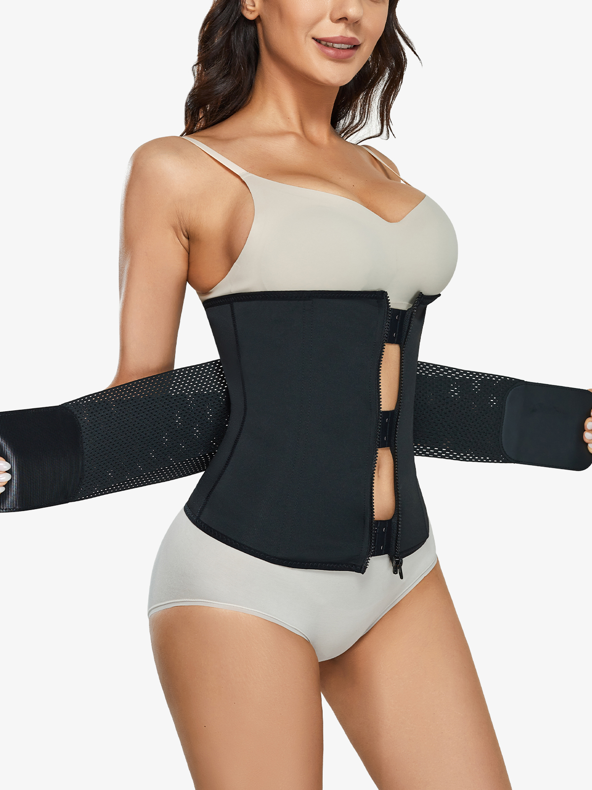 Nebility Women Sauna Sweat Workout Girdle Slim Belly Band