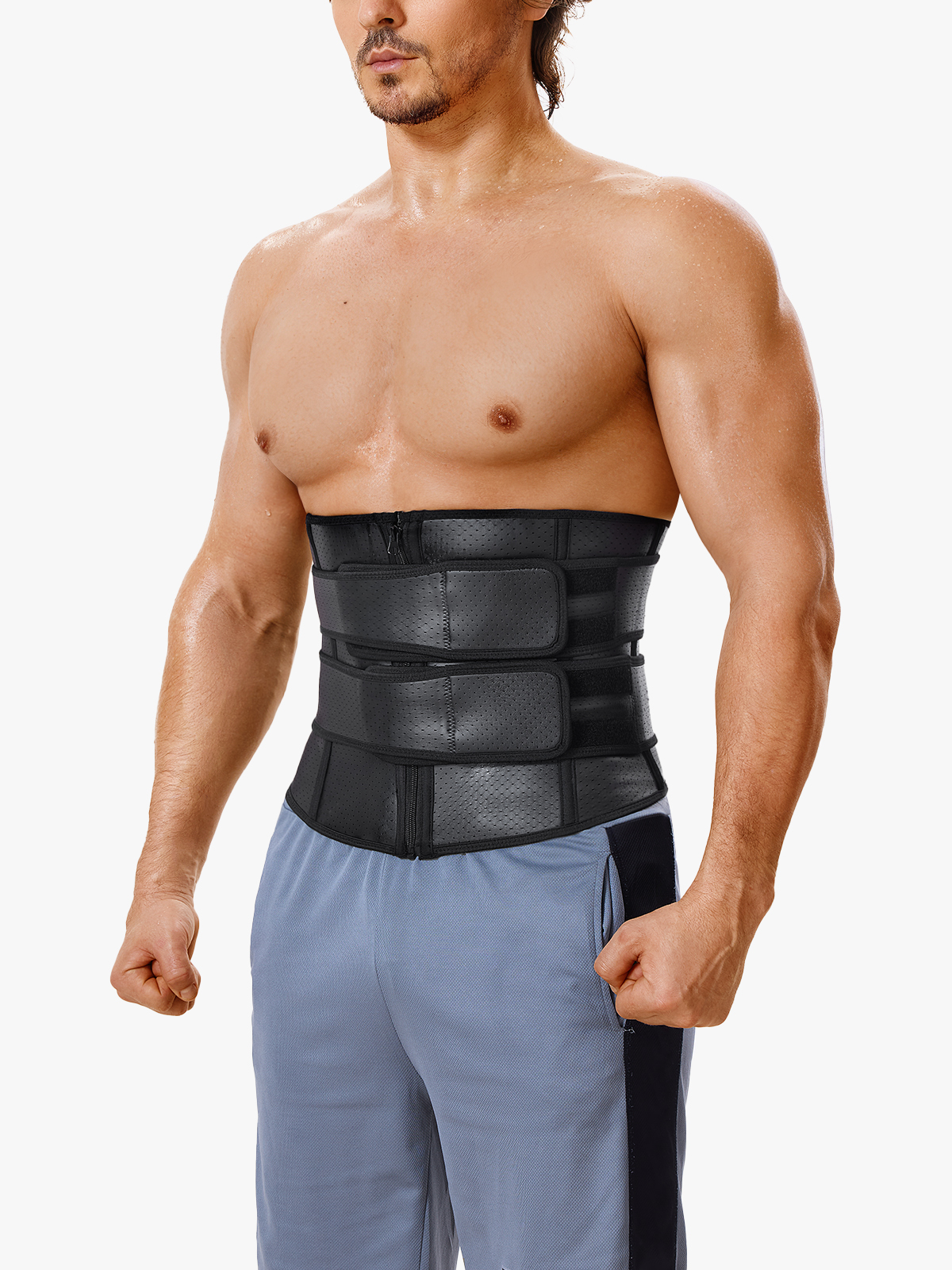 Zipper Adjustable Belt Workout Waist Trainer