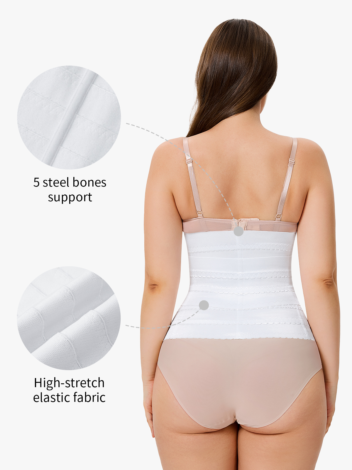 Nebility Women Segmented Waist Cincher
