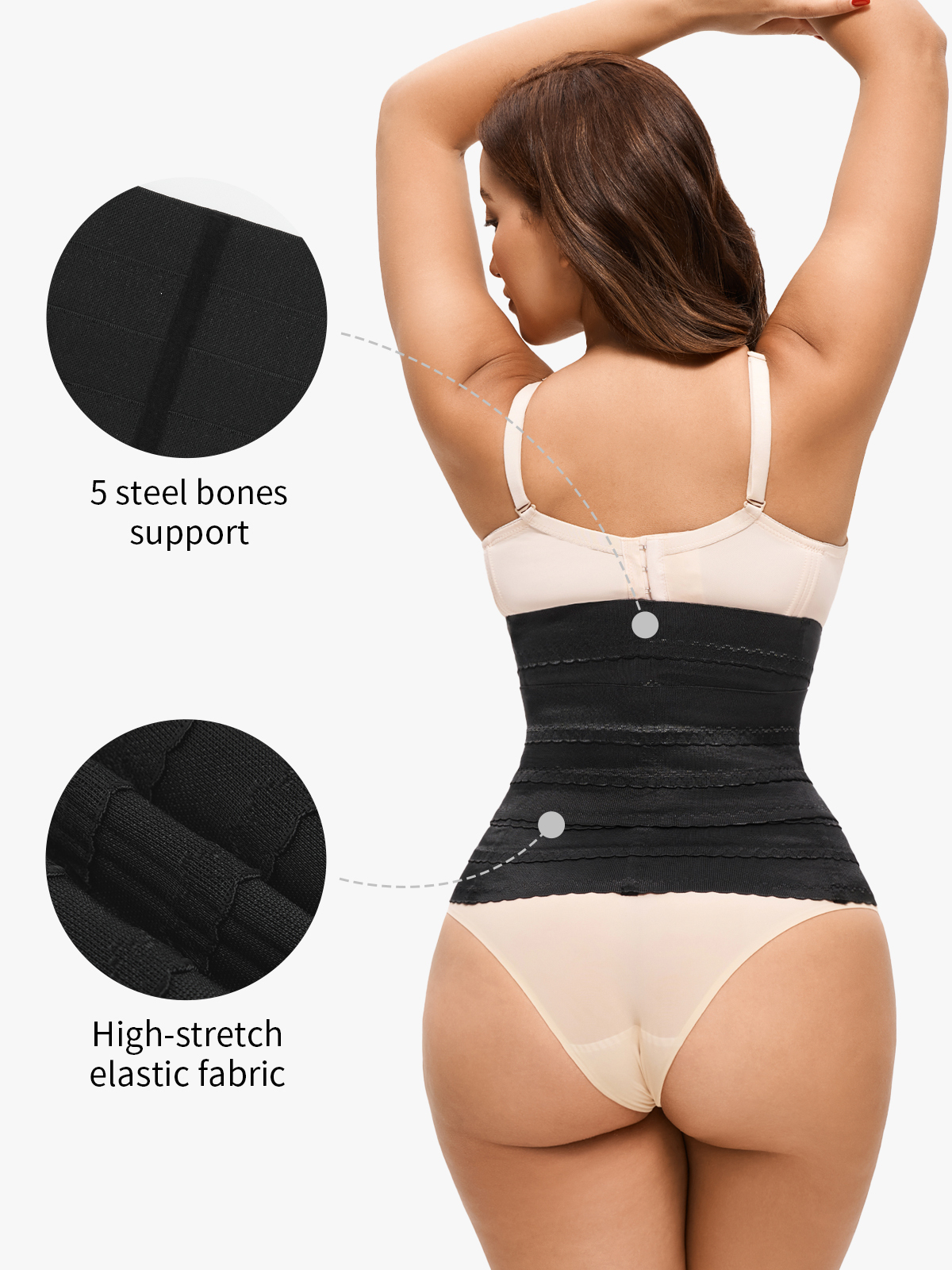 Nebility Women Segmented Waist Cincher