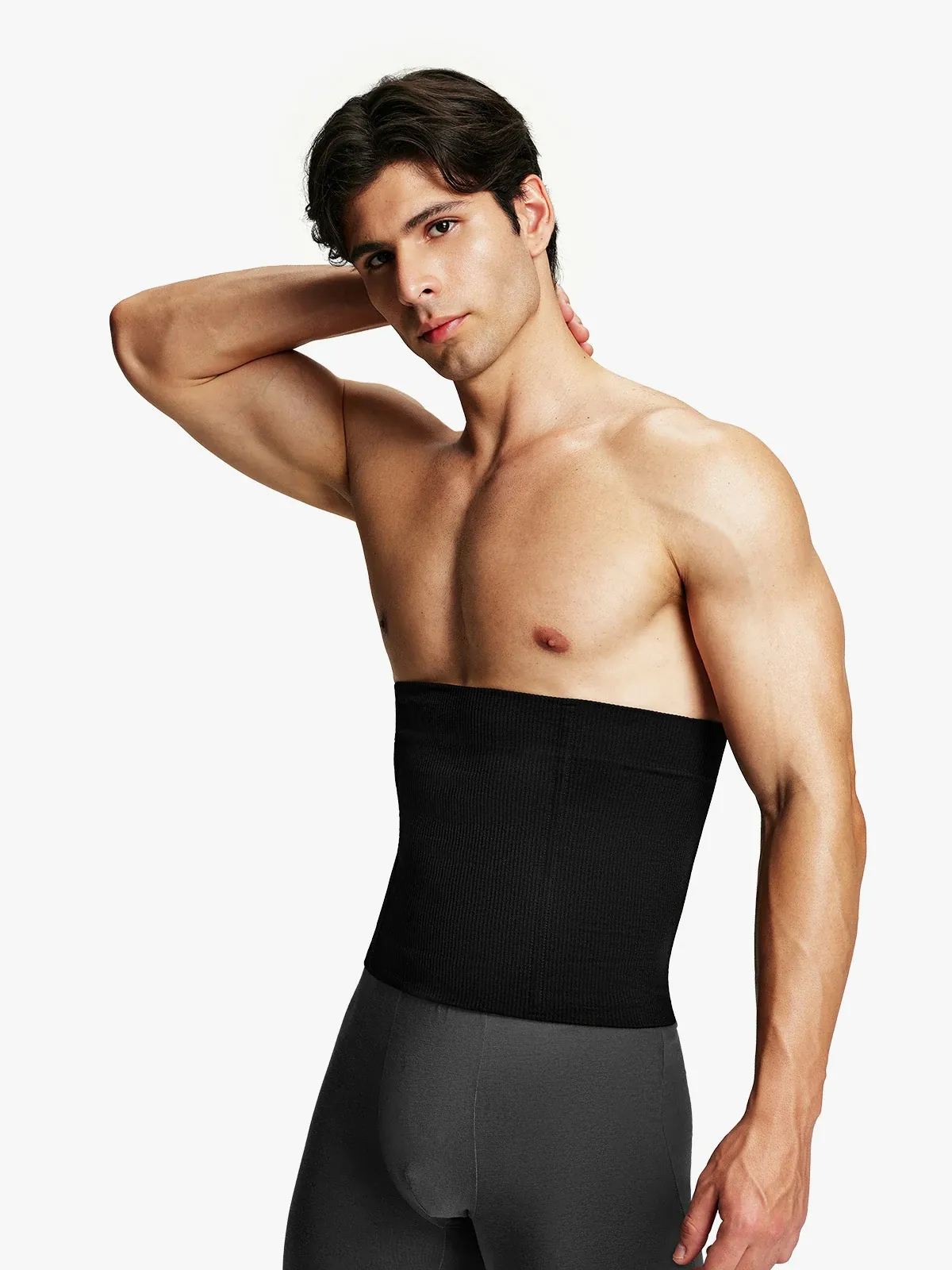 Men's Seamless Boning Support Waist Cincher