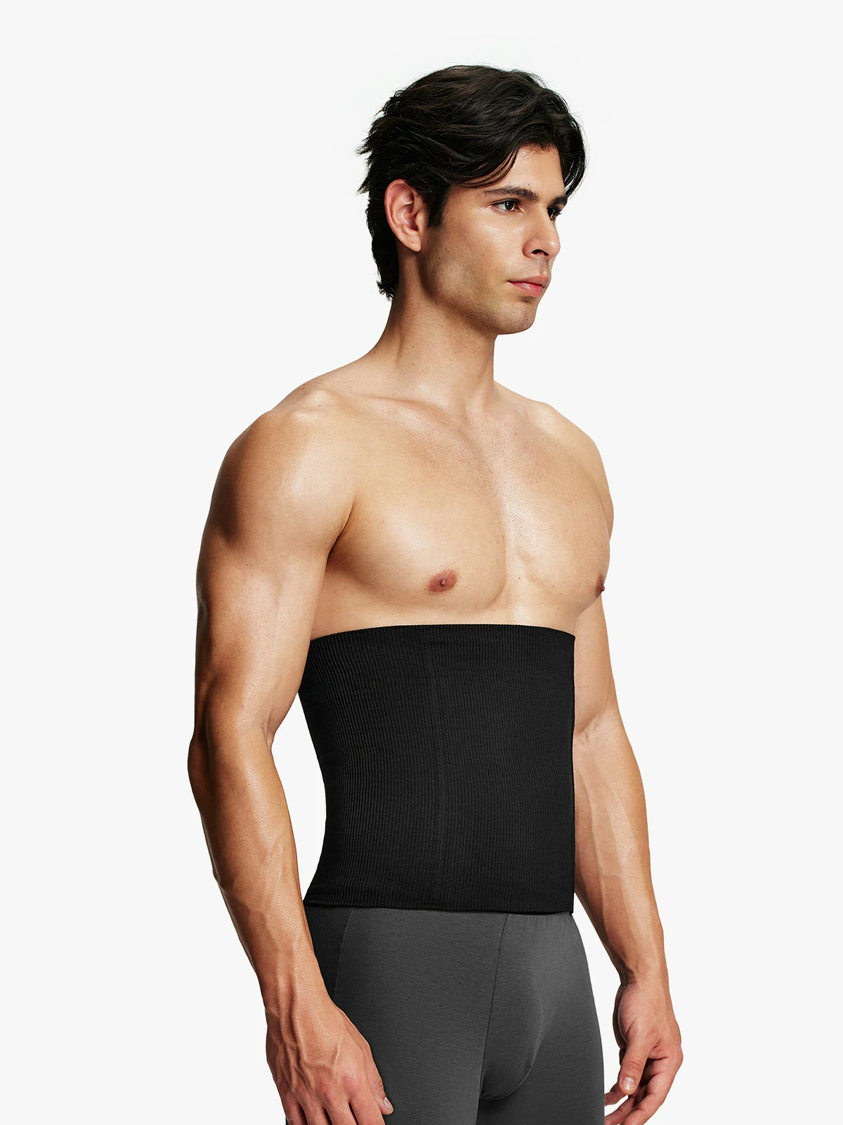 Men's Seamless Boning Support Waist Cincher