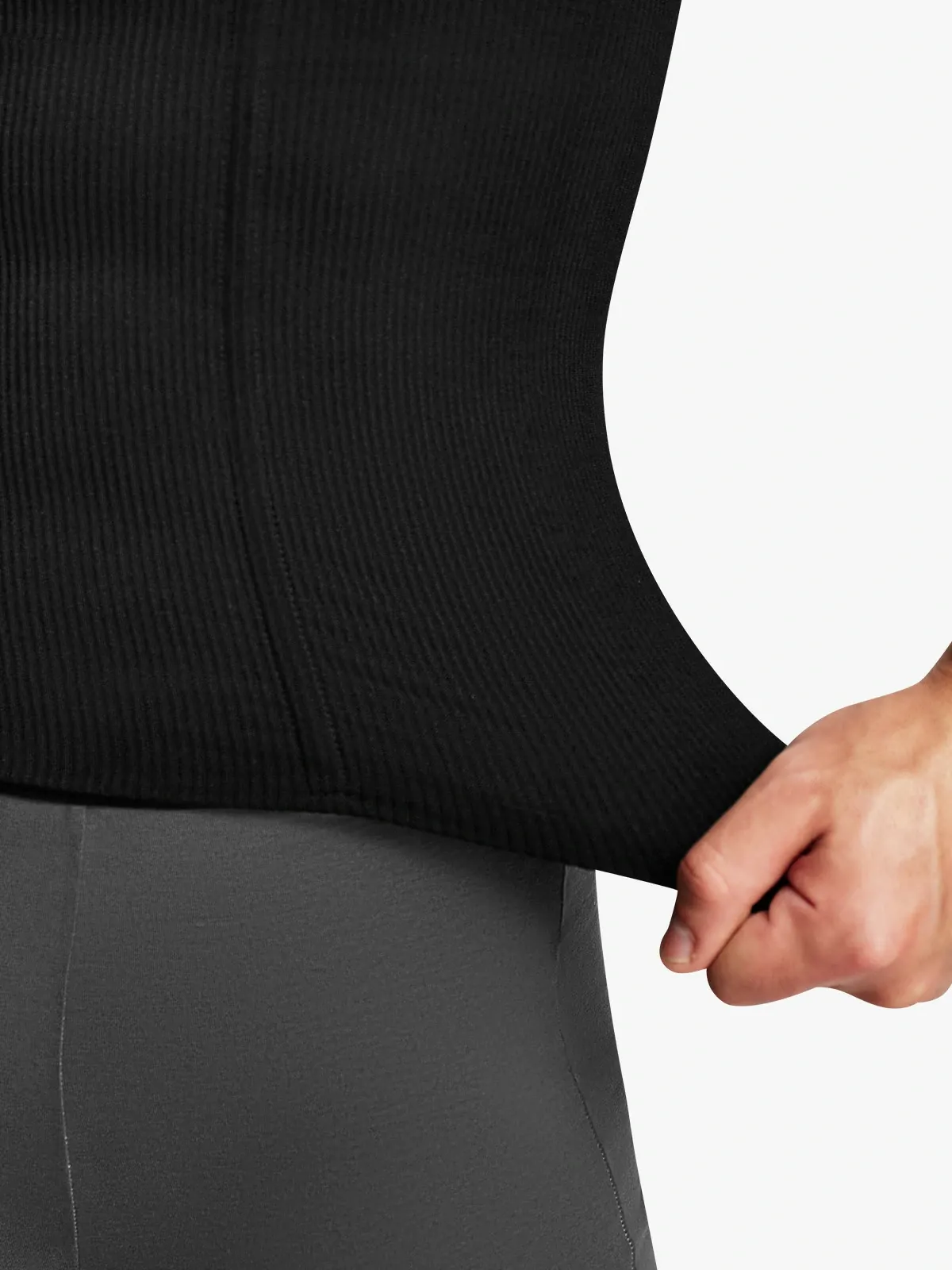 Men's Seamless Boning Support Waist Cincher