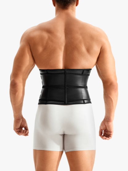 Zipper Tummy Control Sweat Waist Trainer Belt