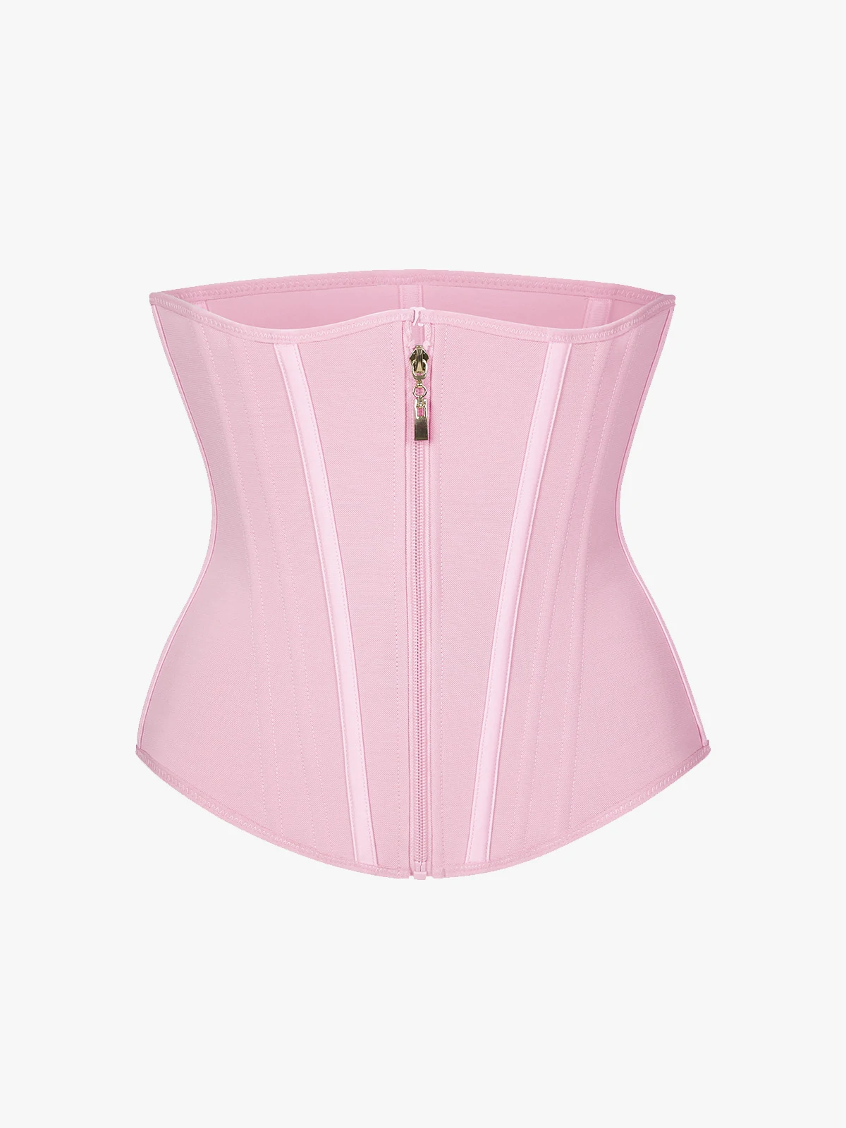 Zipper Steel Bone Support Waist Cincher