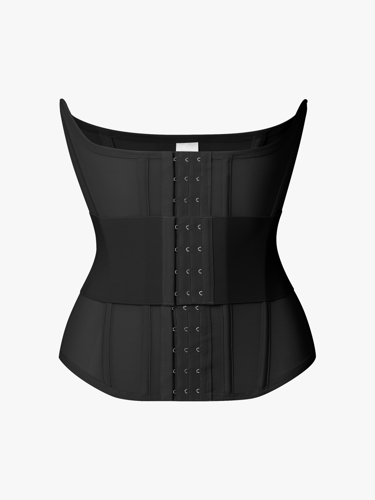 Sheer Mesh Double Tummy Control Waist Cincher