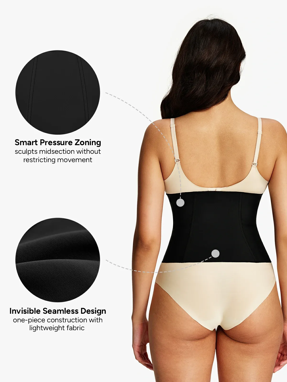 Front Buckle Smoothing Waist Cincher