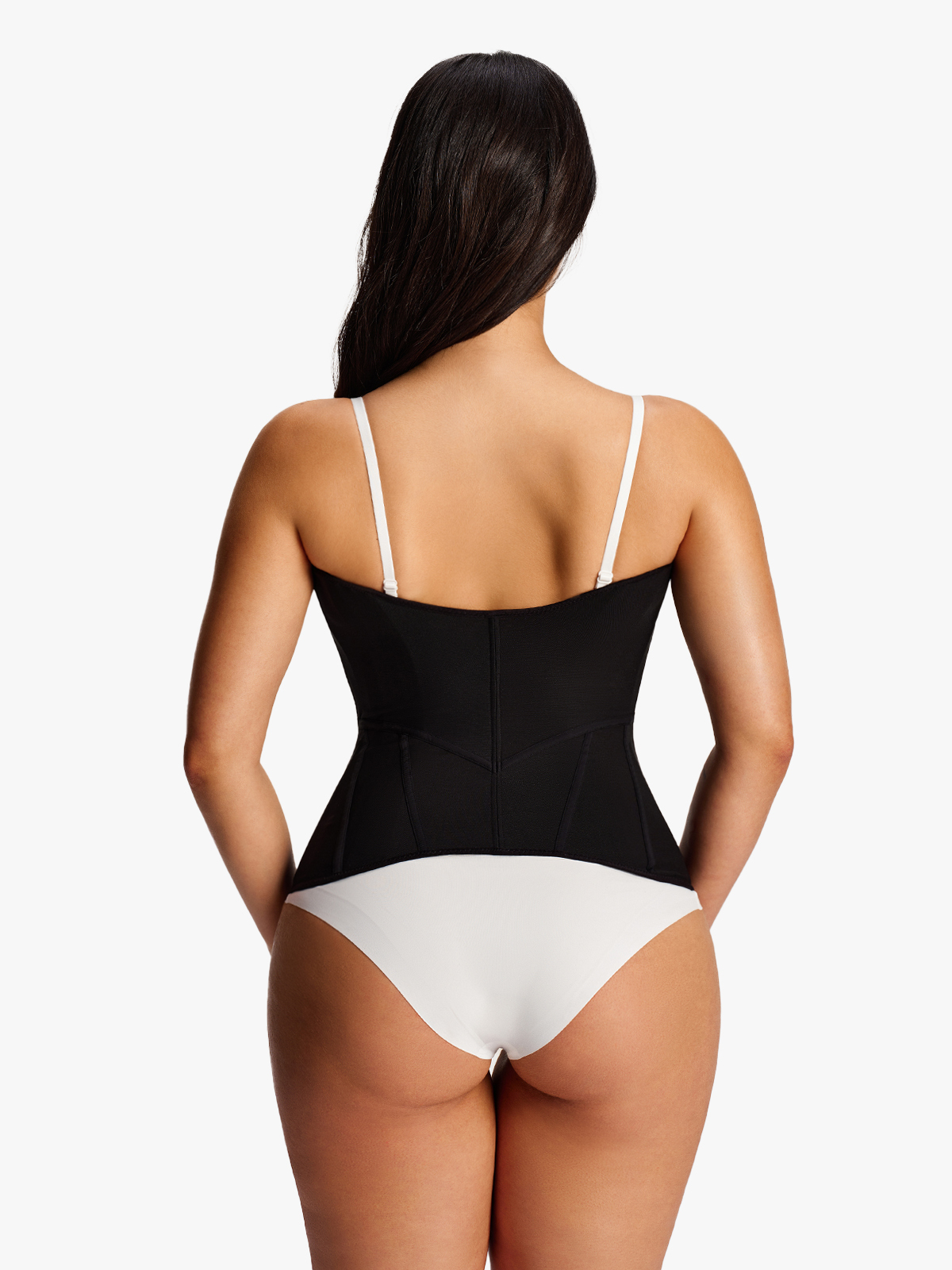 Lace Patch Steel-Bone Support Tummy Control Waist Cincher