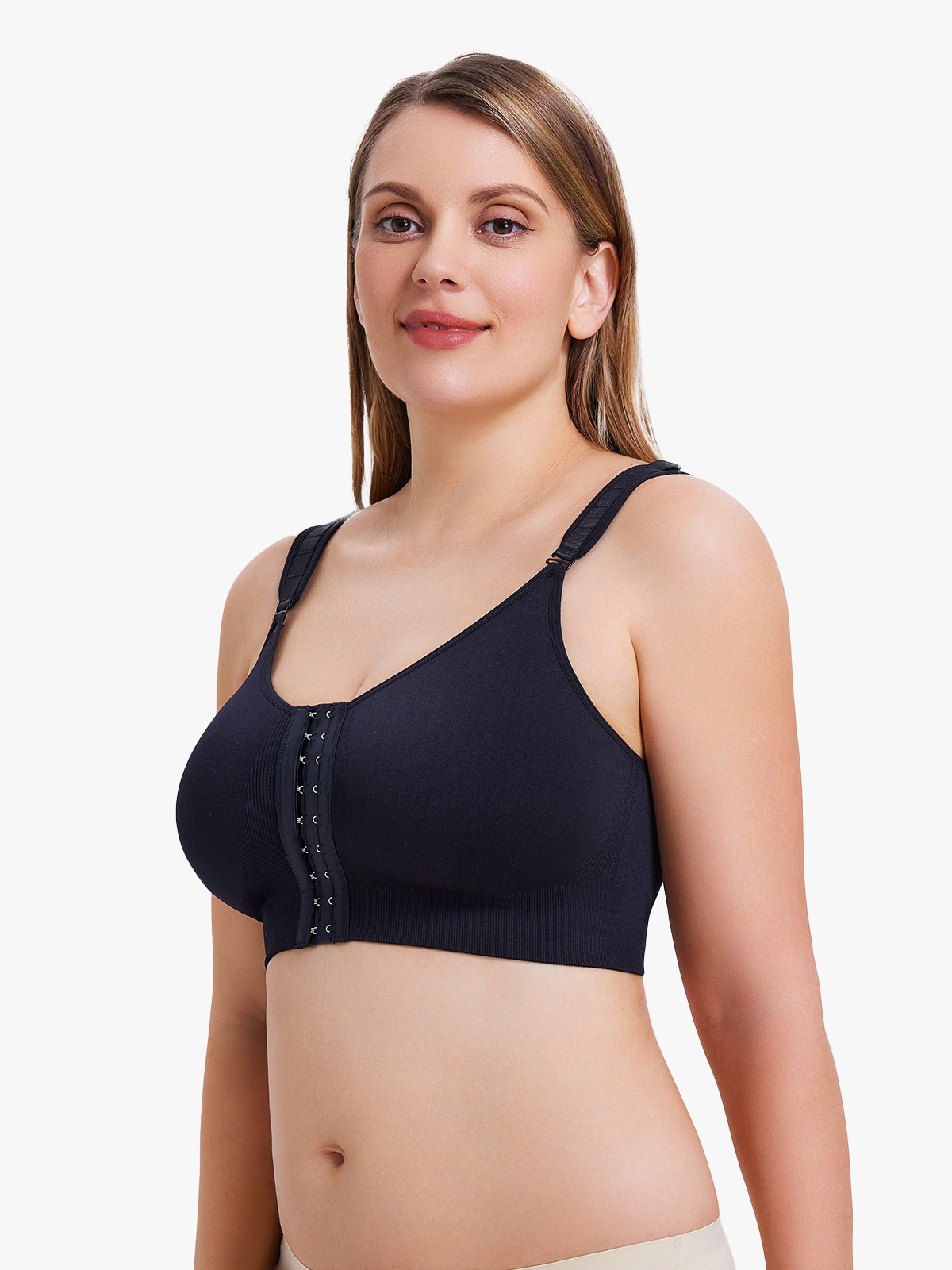 Front Buckle Closure Comfy Everyday Mastectomy Bras