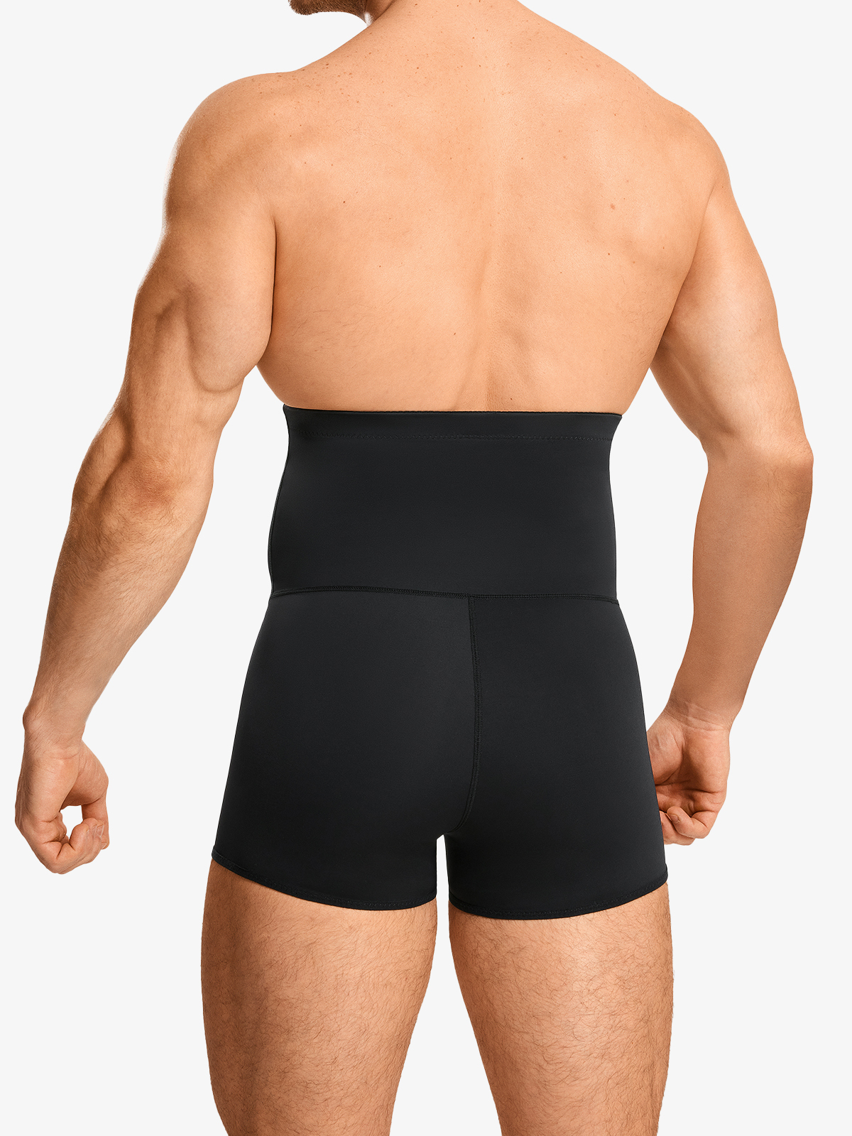 Elastic High Waist Tummy Control Crotch Opening Panty