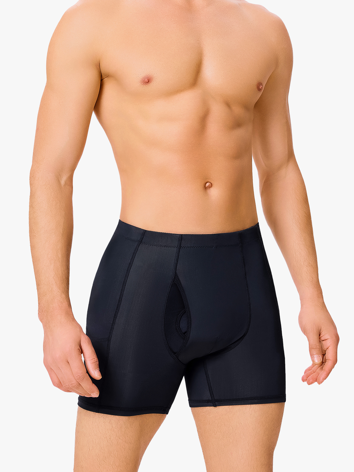 High Waist Tummy Control Shapewear Control Panty with Removable Pads