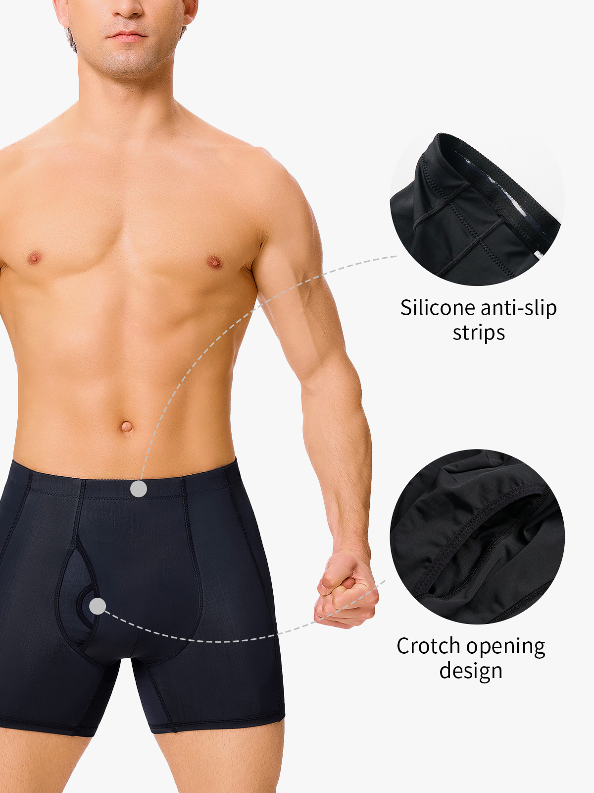 High Waist Tummy Control Shapewear Control Panty with Removable Pads