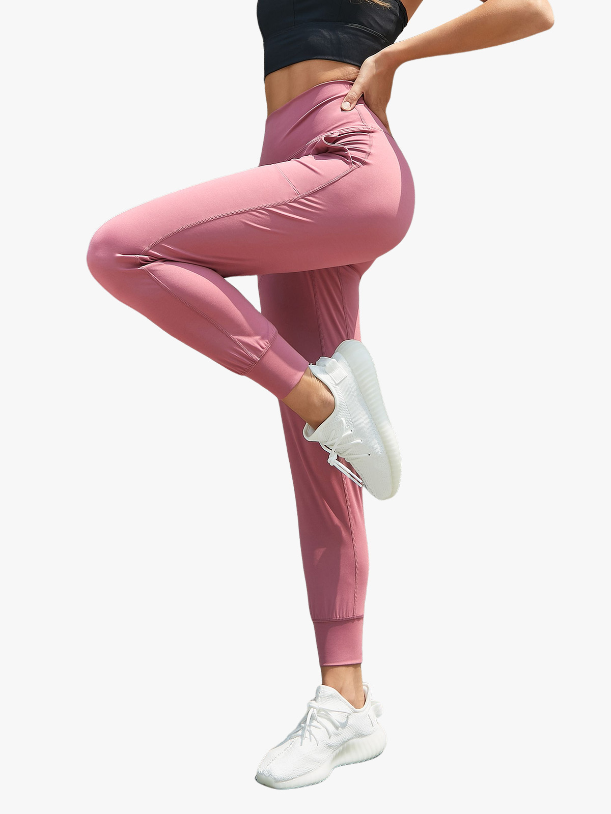 Hi-Waist Sports Pants For Women