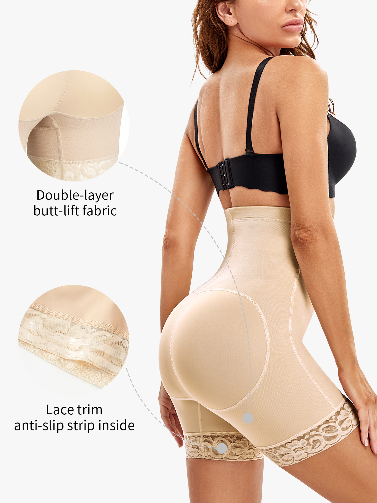 High Waist Butt Lifting Control Panty