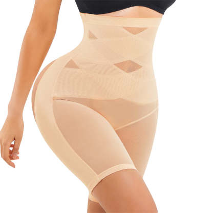 Nebility Women Hi-Waist Hip Enhancer Body Shaper Shorts