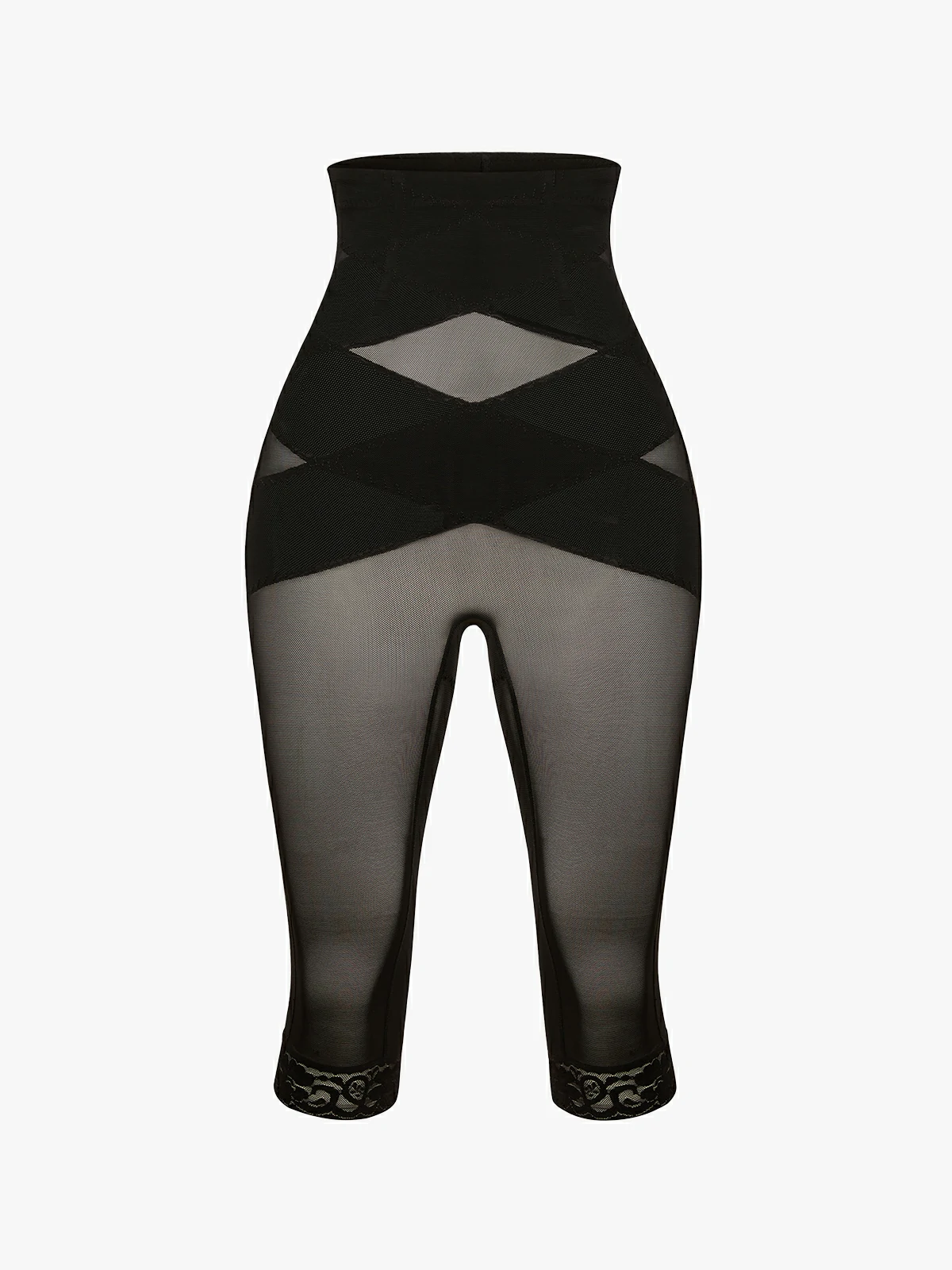 Mesh Tummy Control Shaping Capri