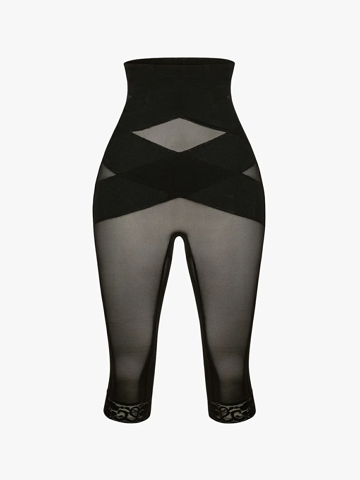 Mesh Tummy Control Shaping Capri