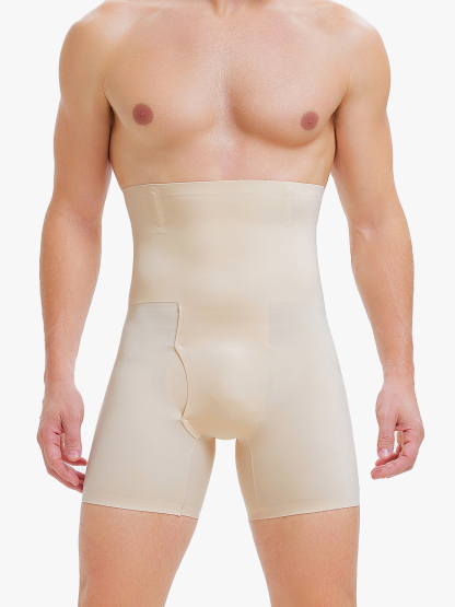 Seamless High Waist Butt Lifting Crotch Opening Shapewear  Shortie Control Panty