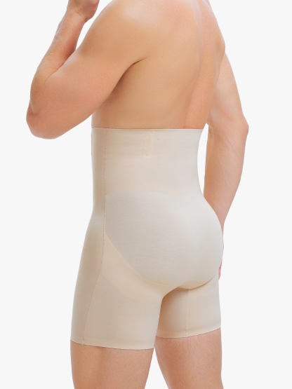 Seamless High Waist Butt Lifting Crotch Opening Shapewear  Shortie Control Panty