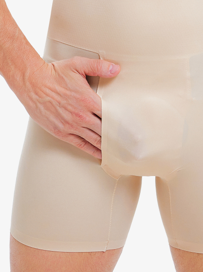 Seamless High Waist Butt Lifting Crotch Opening Shapewear  Shortie Control Panty