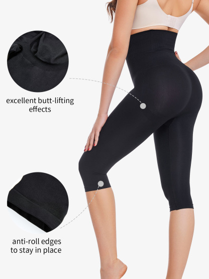 Women's Seamless Body Shapewear High Waist Long Shorts