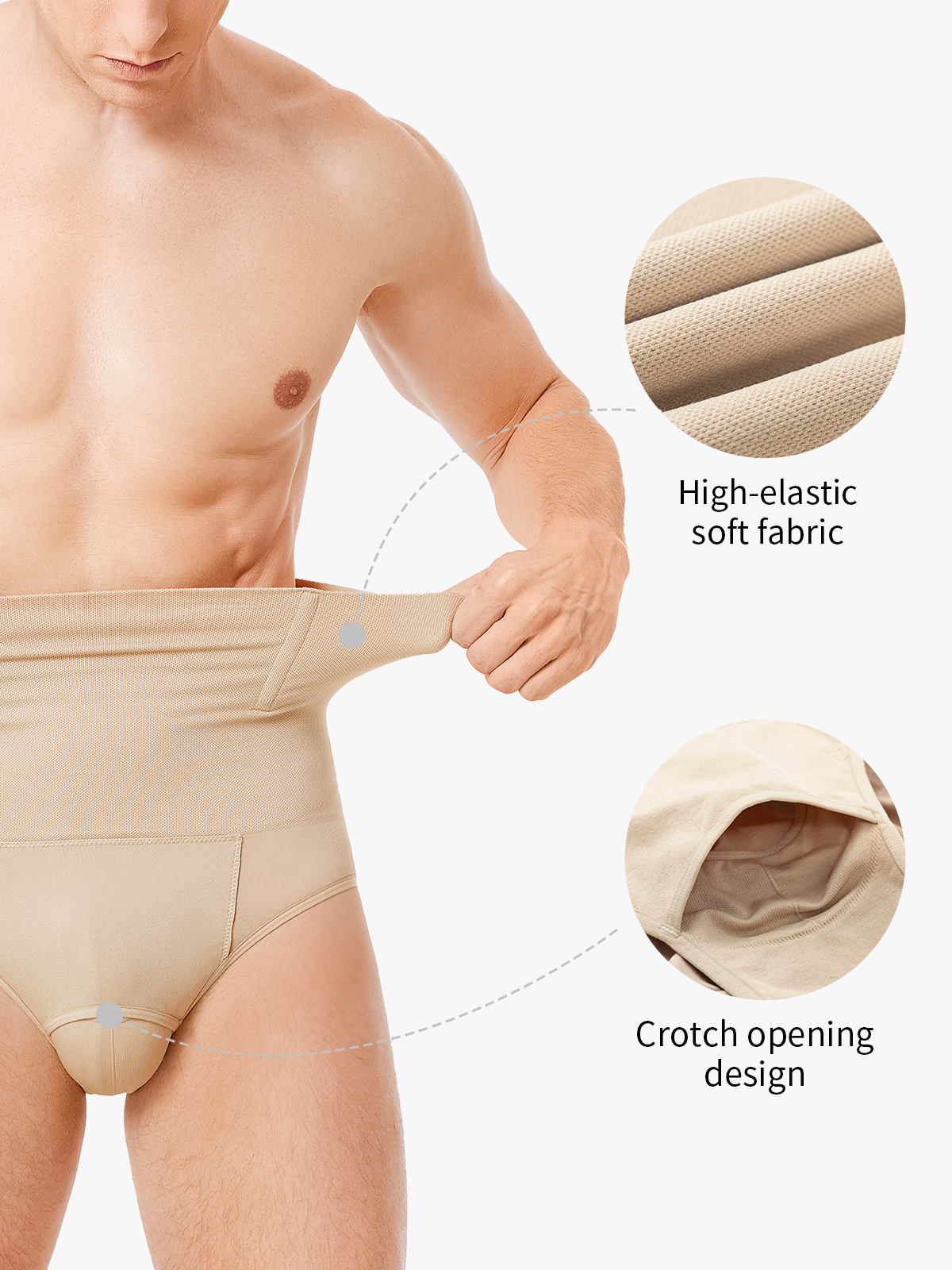 Seamless Boning Support Tummy Compression Shapewear Panty
