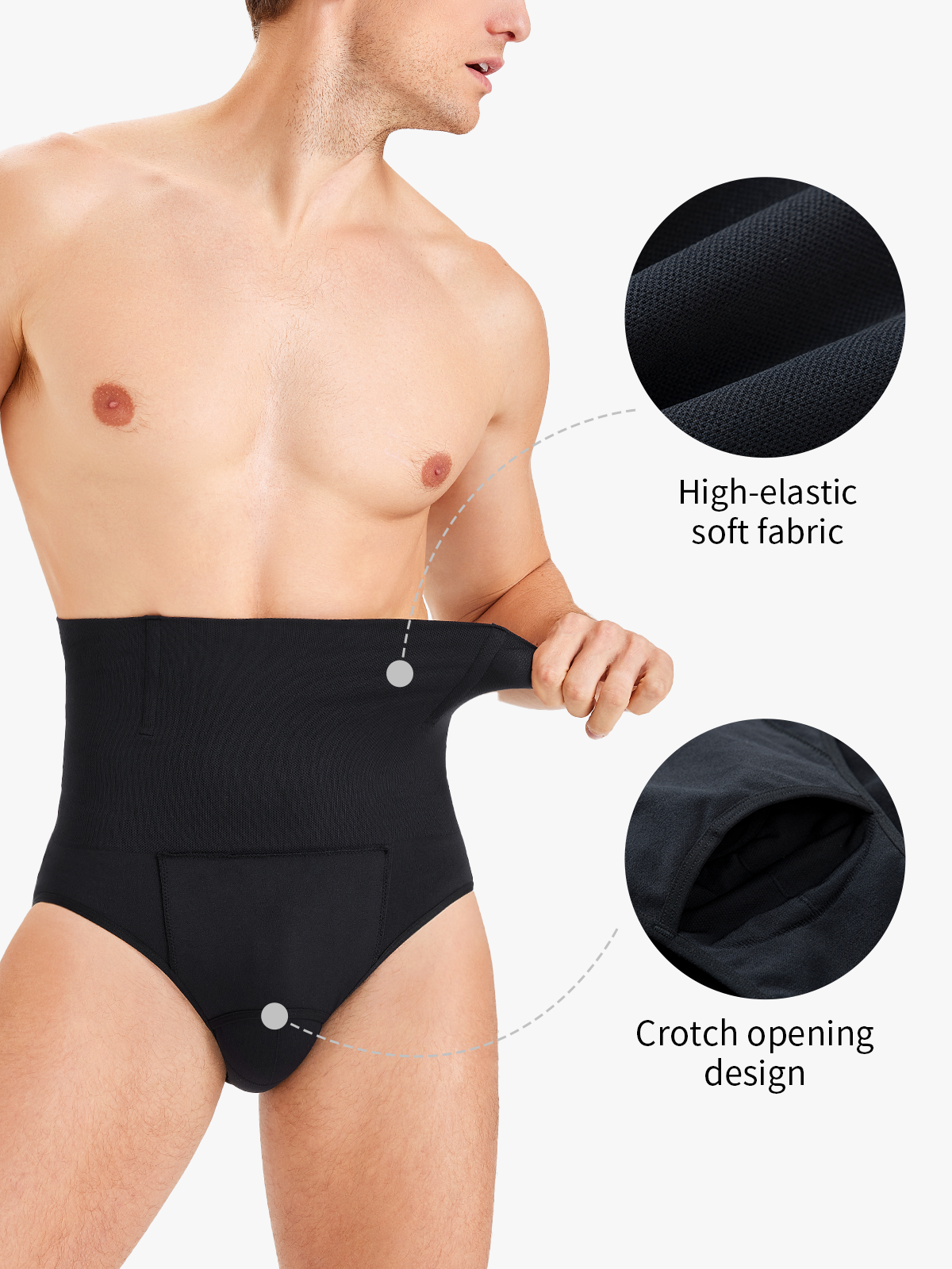 Seamless Boning Support Tummy Compression Shapewear Panty