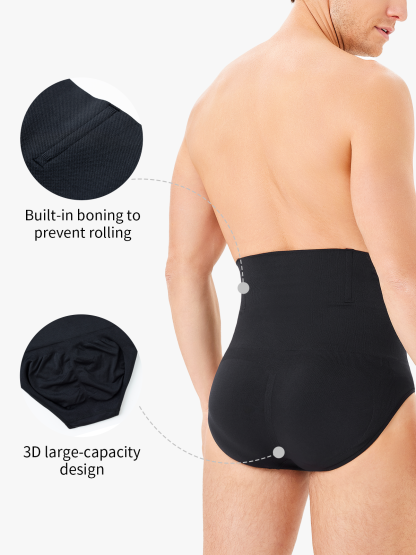 Seamless Boning Support Tummy Compression Shapewear Panty