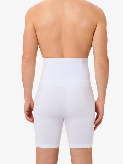 High Waist Boning Support Crotch Opening Shapewear Control Panty-Nebility