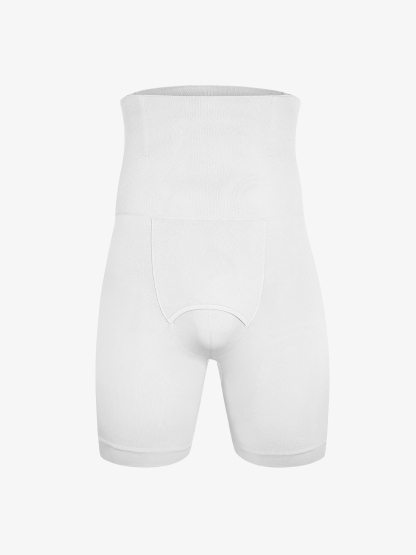 High Waist Boning Support Crotch Opening Shapewear Control Panty-Nebility