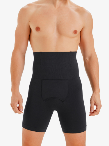High Waist Boning Support Crotch Opening Shapewear Control Panty-Nebility