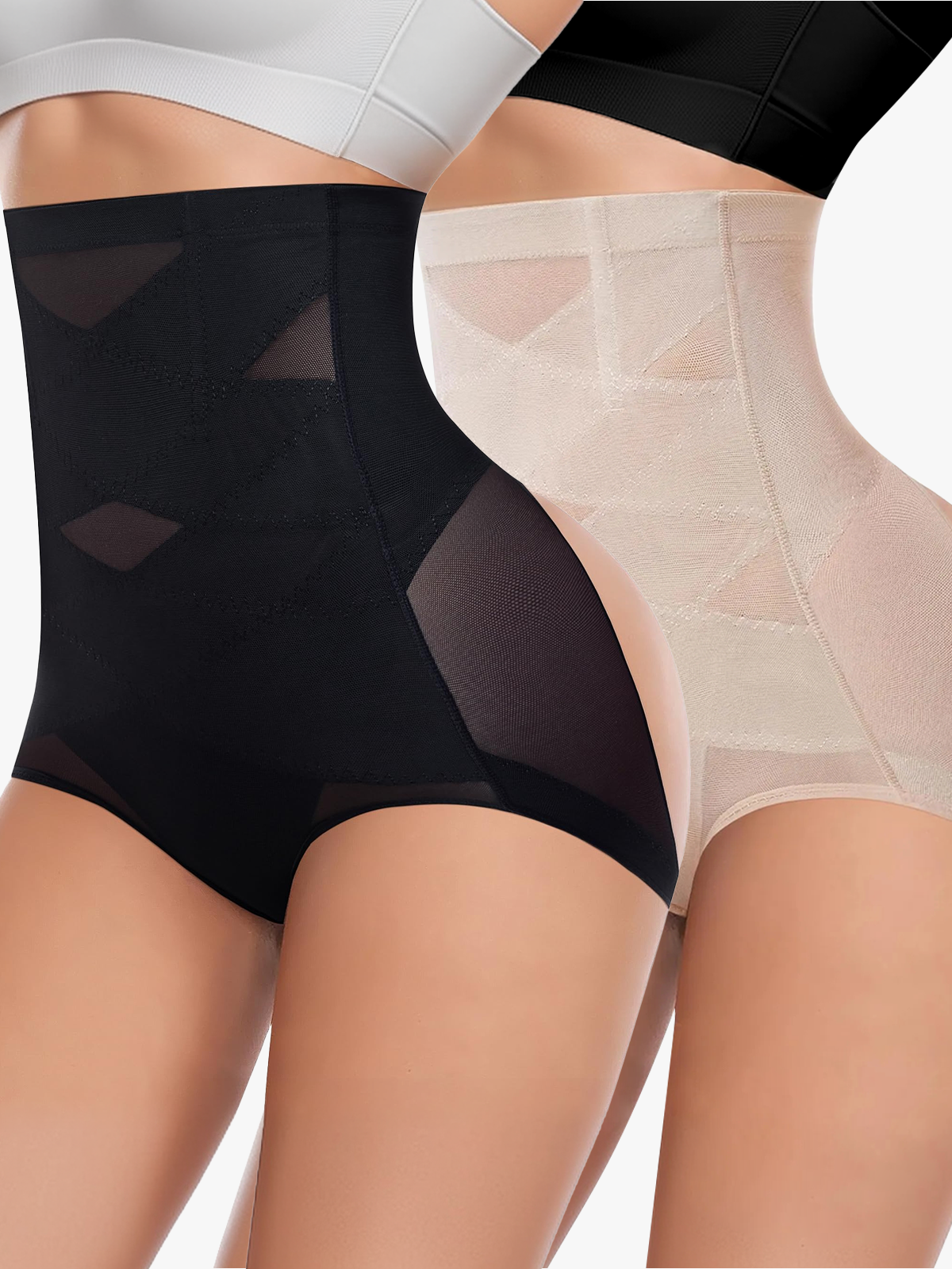 Nebility Women Invisible Butt Lifting Underwear-Nebility