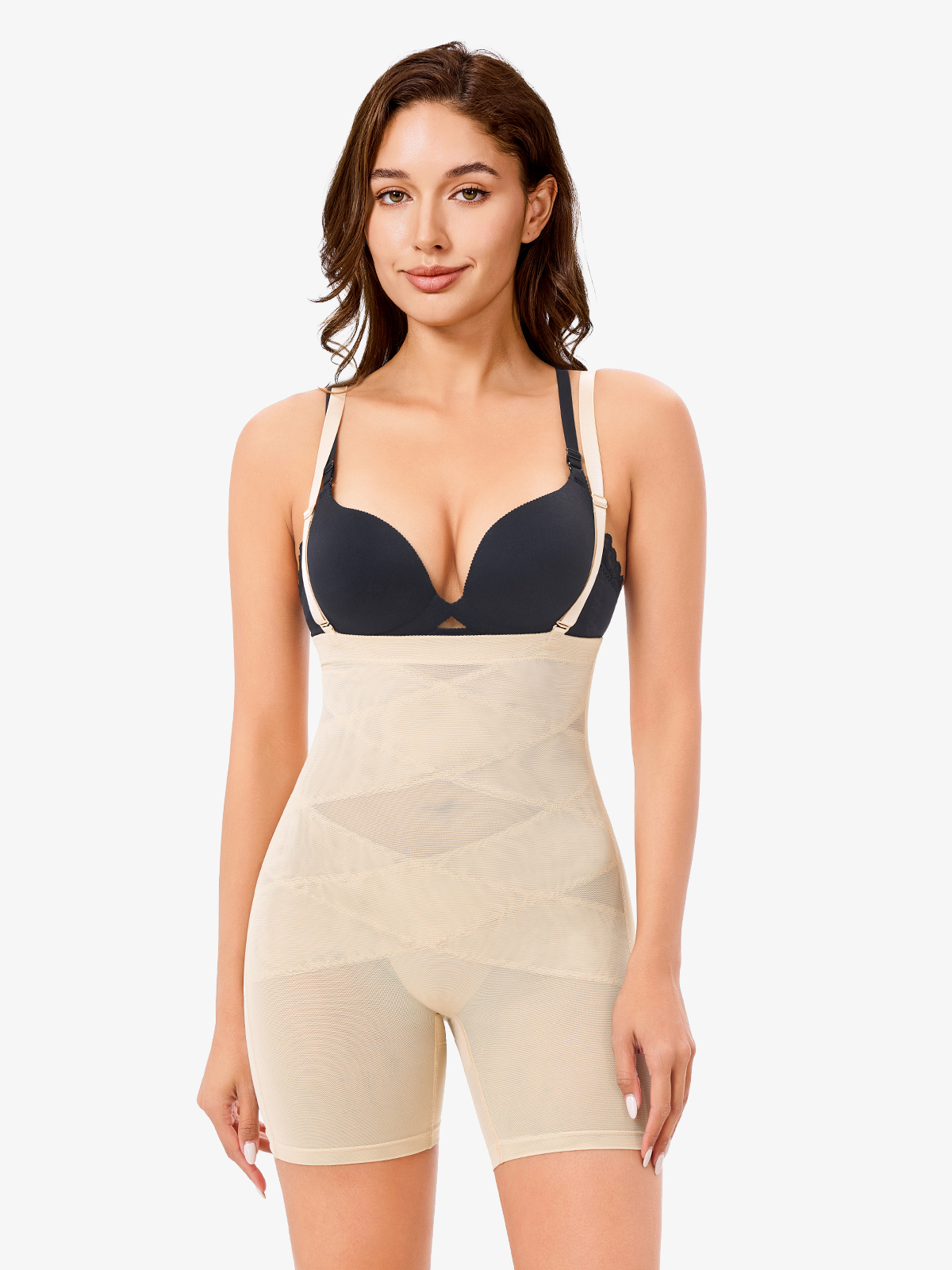 Tummy Control Butt Lifting Panties High Waist Seamless Body Shaper Shorts-Nebility