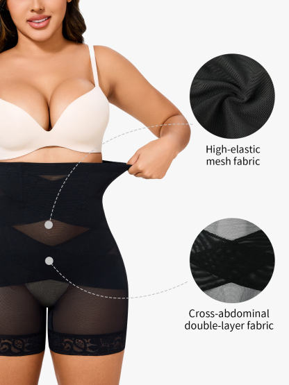 High Waisted Tummy Control Butt Lifting Panties