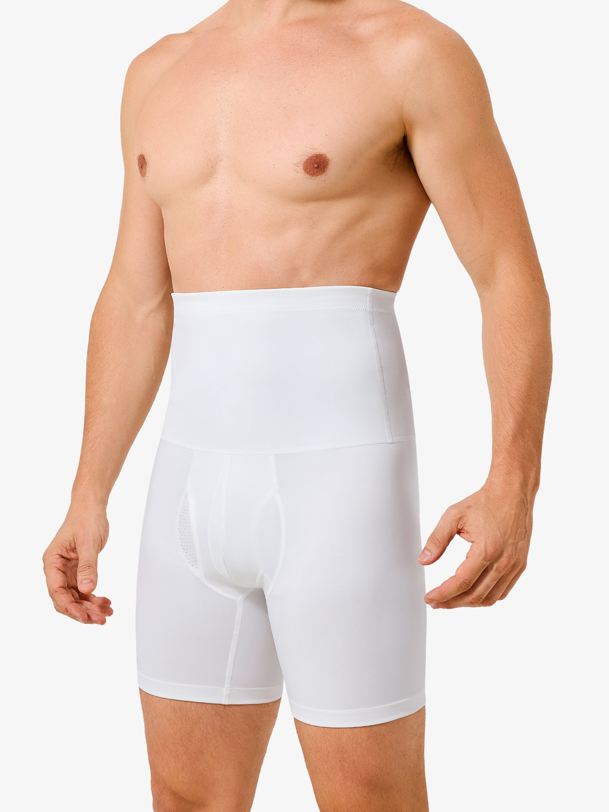 High Waist Crotch Opening Shapewear Control Panty