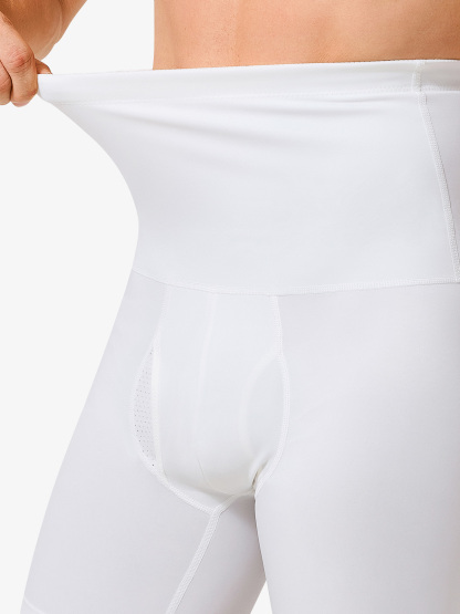 High Waist Crotch Opening Shapewear Control Panty 