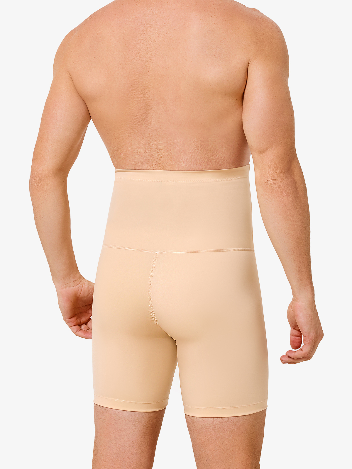 High Waist Crotch Opening Shapewear Control Panty
